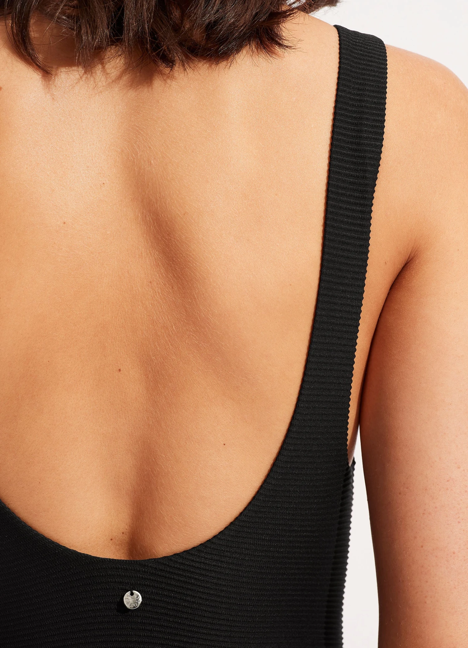 Essentials Retro Tank Maillot - Black 6 Essentials Retro Tank Maillot - Black - Image 4