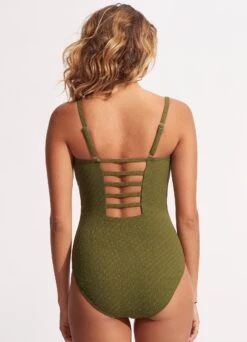 Willow DD One Piece - Avocado 10 Willow DD One Piece - Avocado -Fashion Swimwear Store 10911DD924 Avocado 4