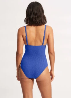 Willow One Piece - Azure -Fashion Swimwear Store 10993 924 Azure 5