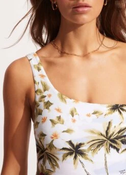 Coast To Coast One Shoulder One Piece - Powder Blue 14 Coast To Coast One Shoulder One Piece - Powder Blue -Fashion Swimwear Store 11014 913 PowderBlue 6