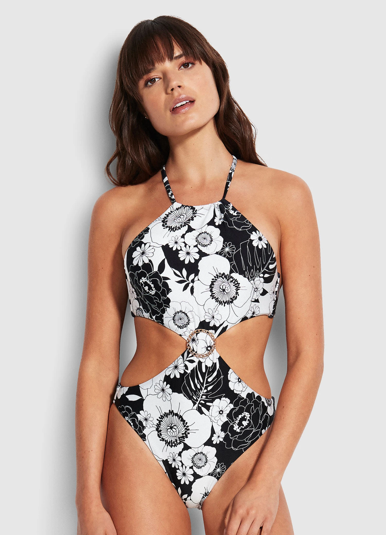 Summer Of Love High Neck One Piece - Black 4 Summer Of Love High Neck One Piece - Black - Image 2