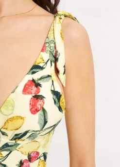 Lemoncello V Neck One Piece - Lemoncello 11 Lemoncello V Neck One Piece - Lemoncello -Fashion Swimwear Store 11041 945 Lemoncello 5
