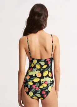 Lemoncello Underwire One Piece - Black 10 Lemoncello Underwire One Piece - Black -Fashion Swimwear Store 11052 945 Black 4