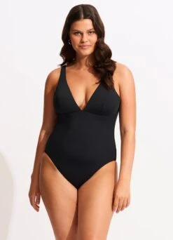 Seafolly Collective V Neck One Piece