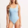 Havana DD Tank One Piece - Powder Blue
