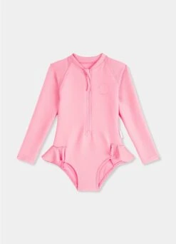 Girls Essentials Long Sleeve Paddles- Blossom