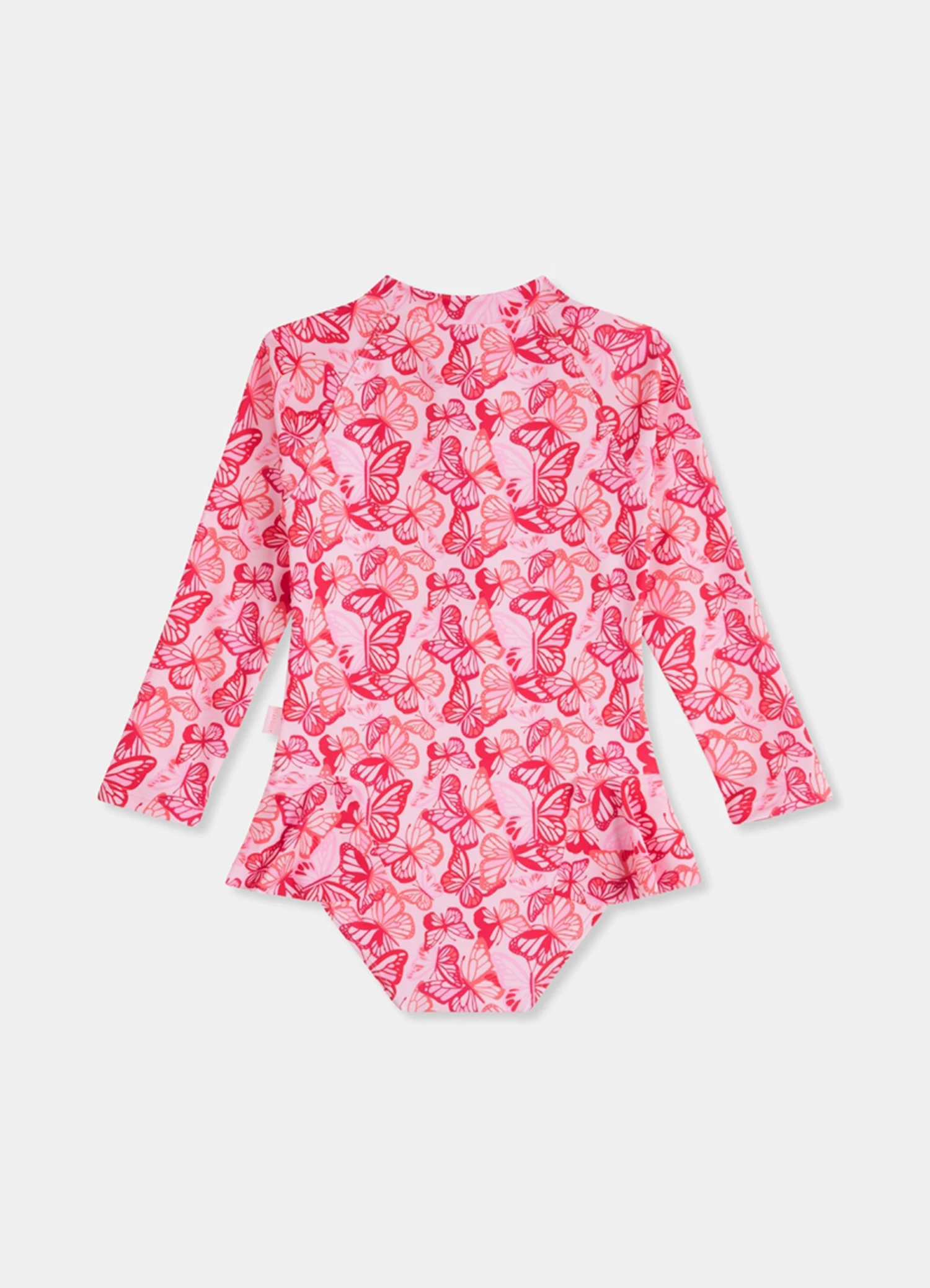 Poolside Girls Fluted Leg Paddlesuit - Butterfly 4 Poolside Girls Fluted Leg Paddlesuit - Butterfly - Image 2