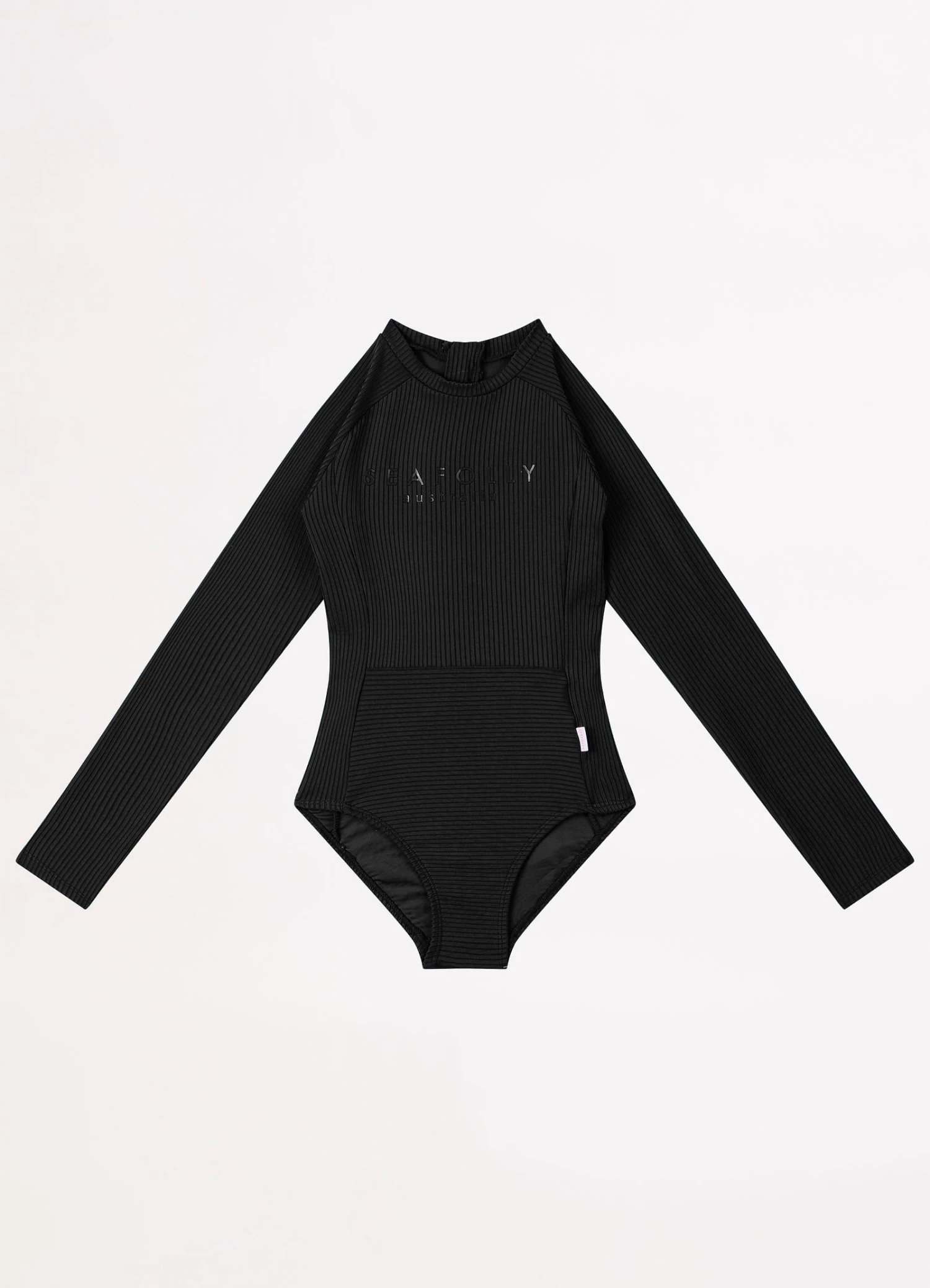 Summer Essential Girls Panelled Paddlesuit - Black 3 Summer Essential Girls Panelled Paddlesuit - Black
