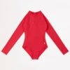 Summer Essential Girls Panelled Paddlesuit - Chilli Red -Fashion Swimwear Store 15712 258 Chilli 20Red 1