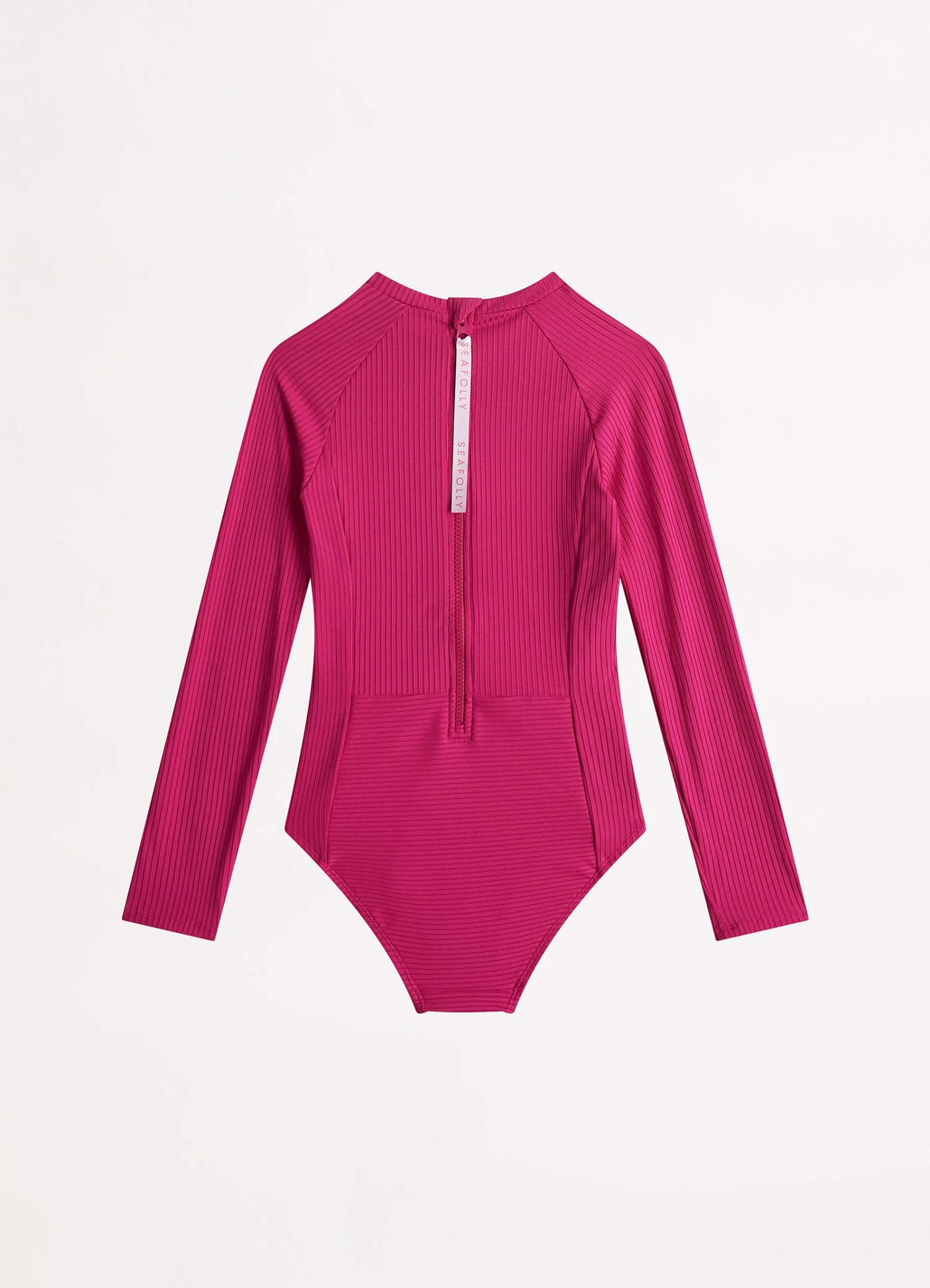 Summer Essential Girls Panelled Paddlesuit - Deep Pink 4 Summer Essential Girls Panelled Paddlesuit - Deep Pink - Image 2