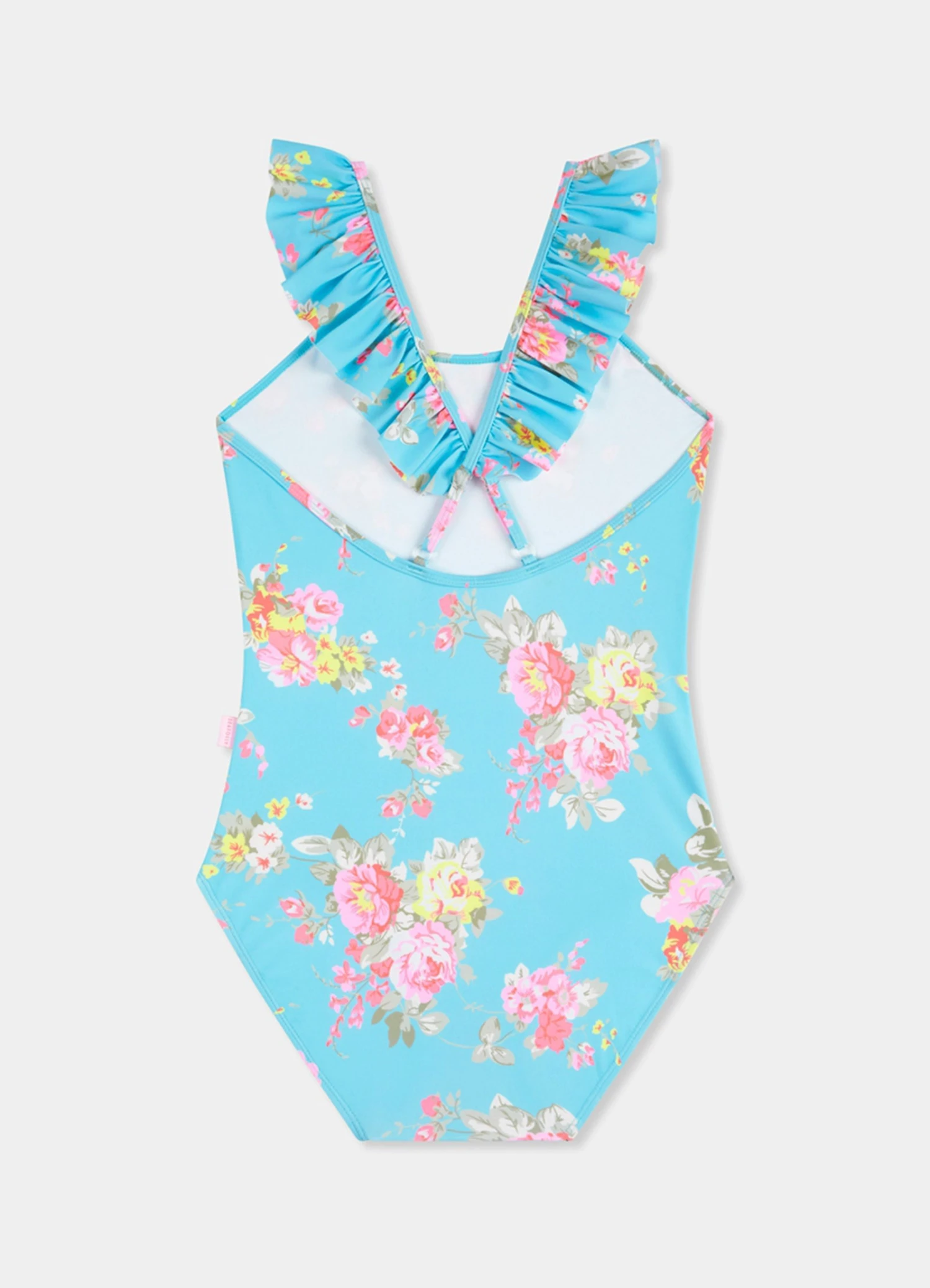 Paradise Garden Girls Ruffle Strap One Piece - Paradise 4 Paradise Garden Girls Ruffle Strap One Piece - Paradise - Image 2