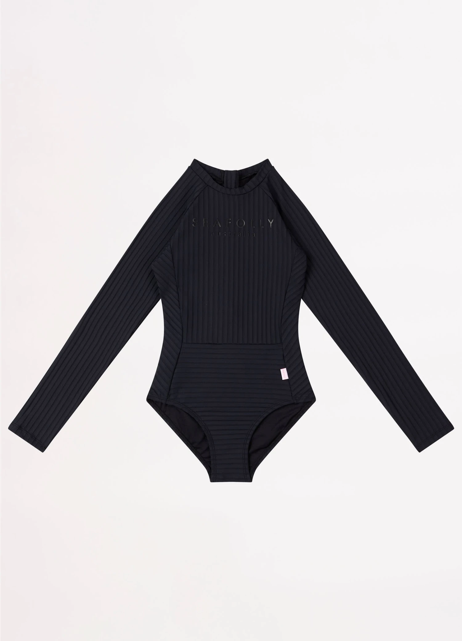 Girls Summer Essential Panelled Paddlesuit- Black 3 Girls Summer Essential Panelled Paddlesuit- Black