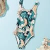 Girls Saint Lucia Crossover Back One Piece- Saint Lucia -Fashion Swimwear Store 15741 SaintLucia 1