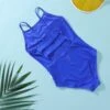 Essential Girls One Piece - Royal -Fashion Swimwear Store 15824 Royal 1