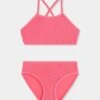 Girls Crossover Back Bikini Set- Watermelon 1 Girls Crossover Back Bikini Set- Watermelon -Fashion Swimwear Store 27041 255 Watermelon 1