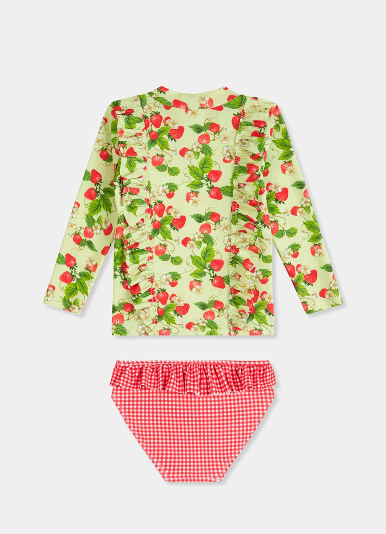 Girls Ruffle Surf Set - Sundae 4 Girls Ruffle Surf Set - Sundae - Image 2