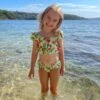 Girls Fluted Bikini - Sundae -Fashion Swimwear Store 27178T 268 Sundae 1