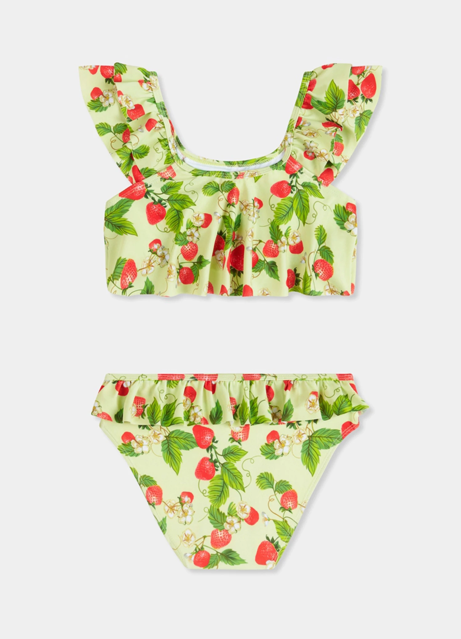 Girls Fluted Bikini - Sundae 5 Girls Fluted Bikini - Sundae - Image 3