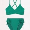 Girls Wrap Bikini- Forest