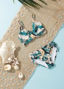 Girls Saint Lucia Wrap Bikini- Saint Lucia