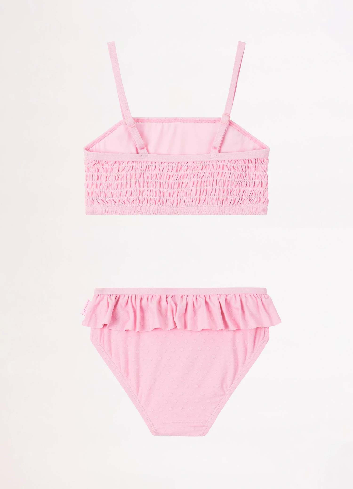 Girls Summer Essential Square Neck Bikini- Sweet Lilac 5 Girls Summer Essential Square Neck Bikini- Sweet Lilac - Image 3