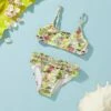 Girls Coast To Coast Bikini Set- Lime Coast