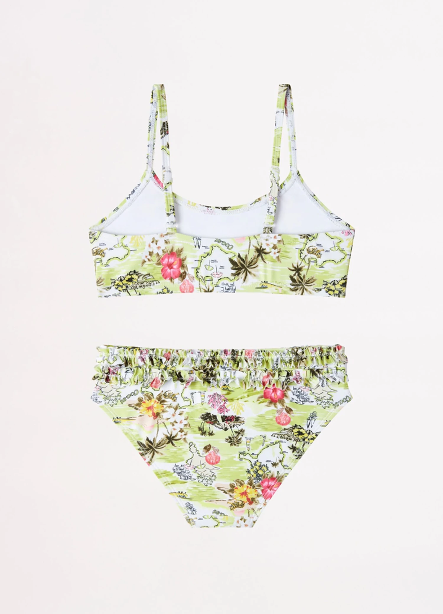 Girls Coast To Coast Bikini Set- Lime Coast 5 Girls Coast To Coast Bikini Set- Lime Coast - Image 3