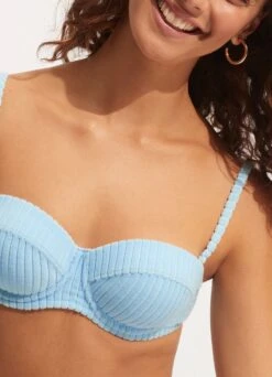 Havana Bustier Bra - Powder Blue -Fashion Swimwear Store 30059 815 PowderBlue 7