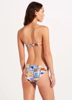 On Vacation Bustier Bandeau Bikini Top - Azure 10 On Vacation Bustier Bandeau Bikini Top - Azure -Fashion Swimwear Store 30574 022 Azure 6