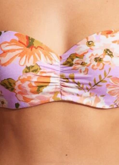 Paradise Garden Bustier Bandeau - Lilac 12 Paradise Garden Bustier Bandeau - Lilac -Fashion Swimwear Store 30574 960 Lilac 5