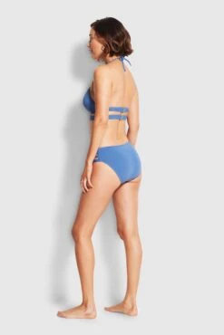 Active Halter Bikini Top - Marina Blue -Fashion Swimwear Store 30645 058 MarinaBlu 4