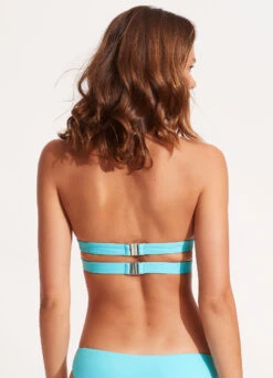 Seafolly Collective Halter Bra - Aquamarine 10 Seafolly Collective Halter Bra - Aquamarine -Fashion Swimwear Store 30645 942 Aquamarine 4