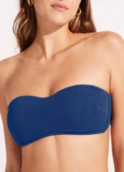 Sea Dive Bustier Bandeau Bikini Top - Ultramarine 11 Sea Dive Bustier Bandeau Bikini Top - Ultramarine -Fashion Swimwear Store 30877 861 Ultramarin 7