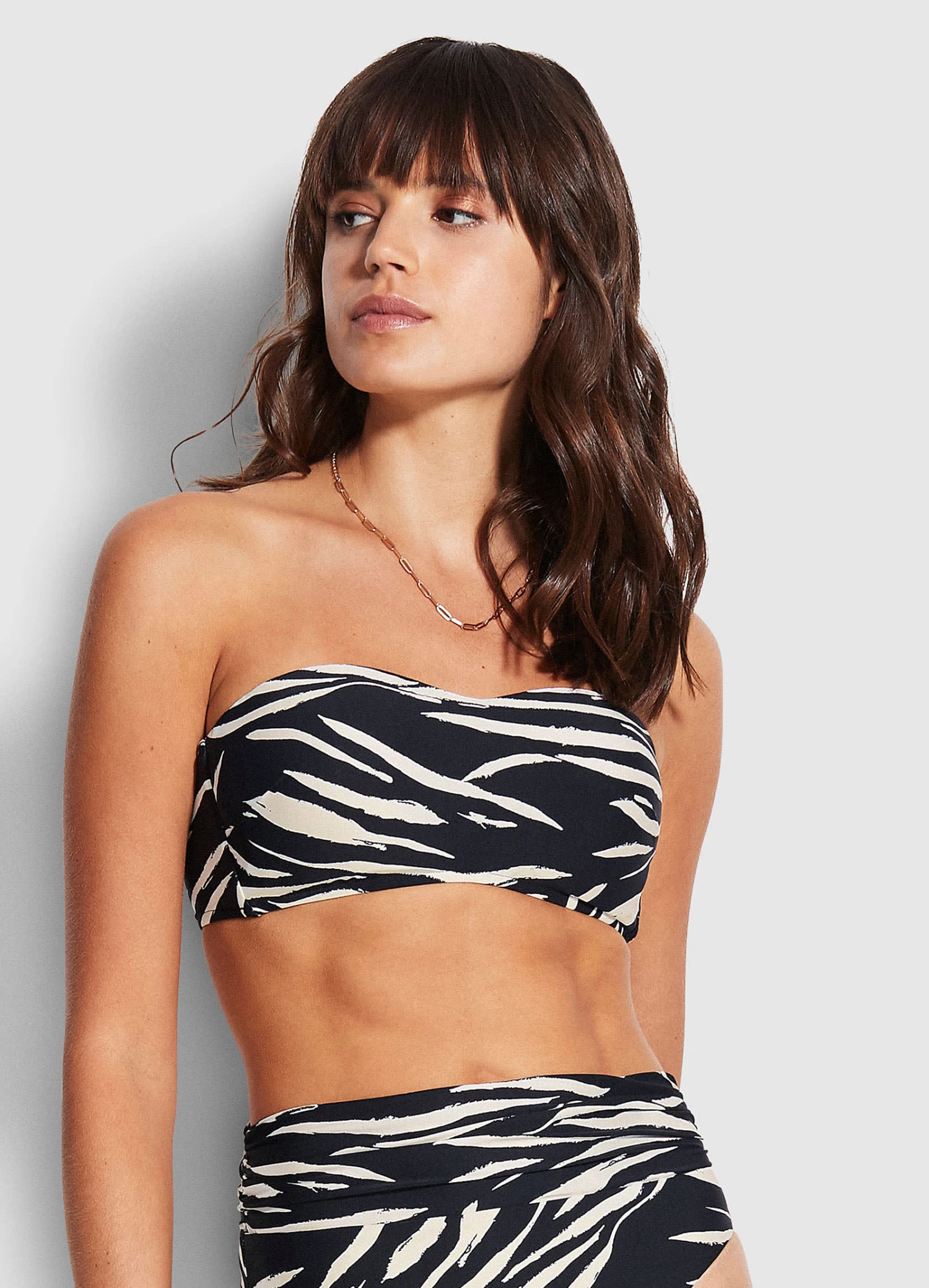 Skin Deep Bustier Bandeau- Black 4 Skin Deep Bustier Bandeau- Black - Image 2