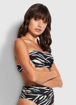 Skin Deep Bustier Bandeau- Black 10 Skin Deep Bustier Bandeau- Black -Fashion Swimwear Store 30877 940 Black 3