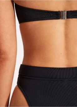 Seafolly Collective Bustier Bandeau - Black 11 Seafolly Collective Bustier Bandeau - Black -Fashion Swimwear Store 30877 942 Black 5