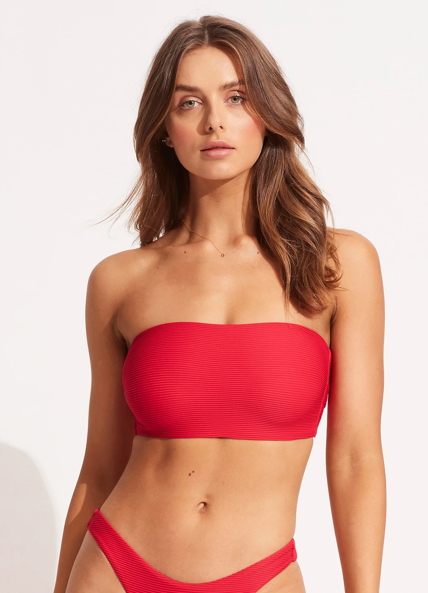 Essentials Tube Top - Chilli 3 Essentials Tube Top - Chilli