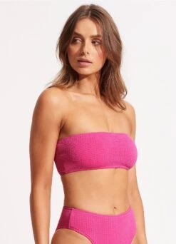 Sea Dive Tube Top -Fashion Swimwear Store 31034 861 FuchsiaRos 3