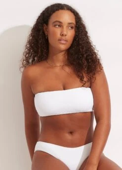 Sea Dive Tube Top -Fashion Swimwear Store 31034 861 White 7