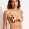 High Tide Bralette - Copper Tan 1 High Tide Bralette - Copper Tan -Fashion Swimwear Store 31173 979 Copper 20Tan 1