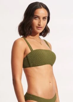 Willow Tank Bra- Avocado 13 Willow Tank Bra- Avocado -Fashion Swimwear Store 31207 924 Avocado 4