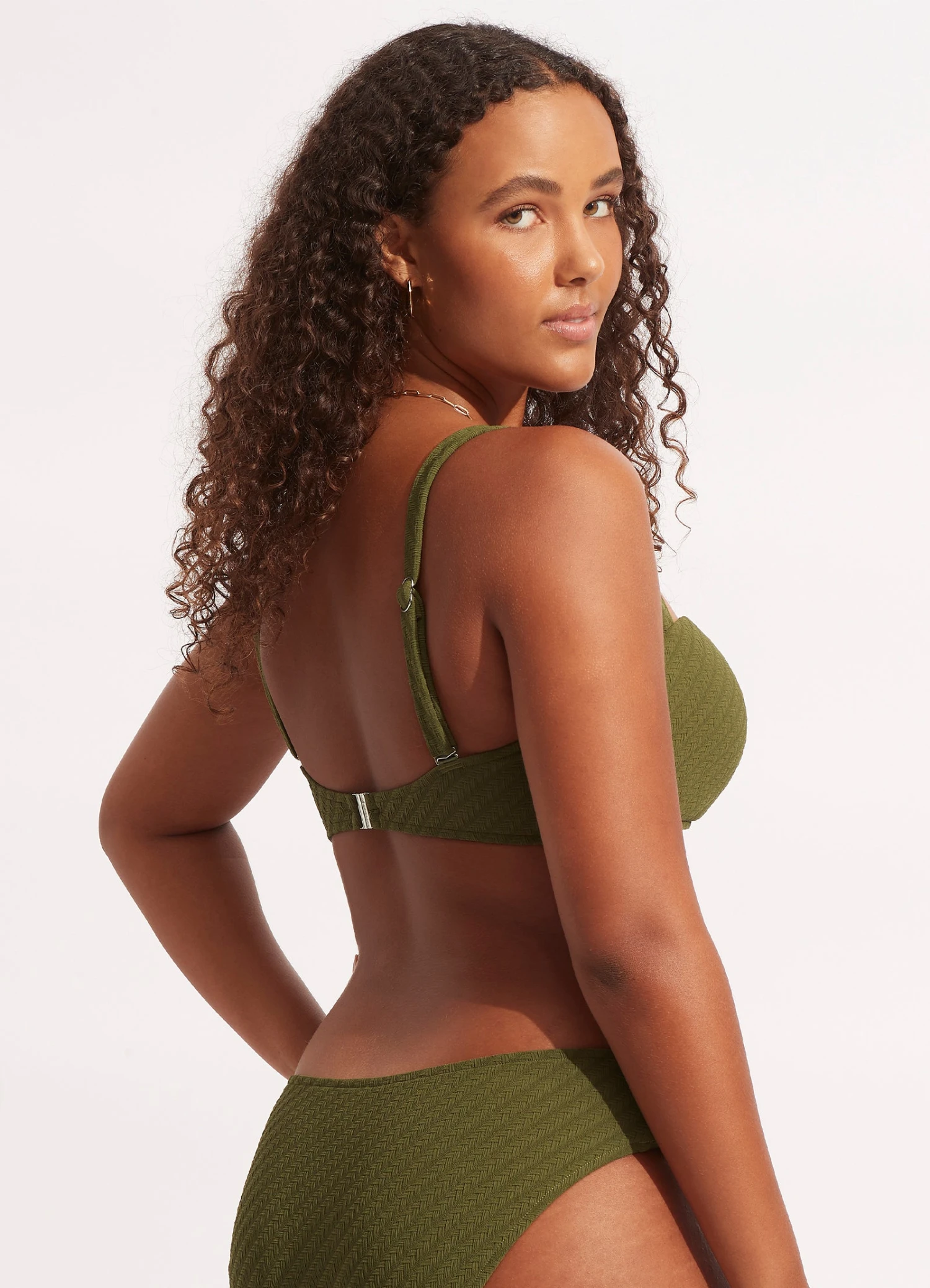 Willow Tank Bra- Avocado 7 Willow Tank Bra- Avocado - Image 5