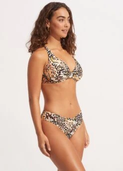 Take Flight Wrap Front F Cup Bra - Mandarin -Fashion Swimwear Store 31219F 914 Mandarin 5