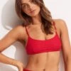 Essentials Bralette- Chilli 1 Essentials Bralette- Chilli -Fashion Swimwear Store 31232 640 Chilli 1