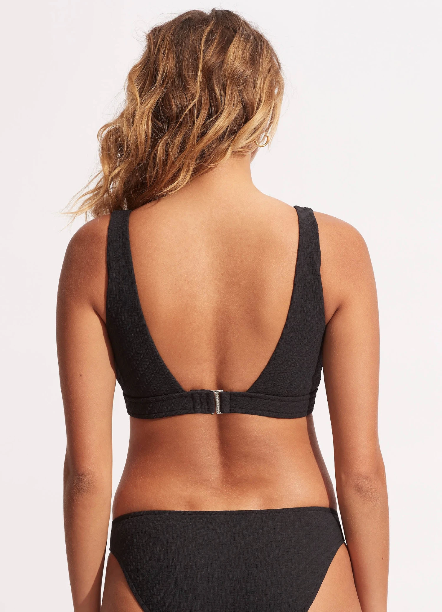 Willow D Cup Tank Bra - Black 6 Willow D Cup Tank Bra - Black - Image 4