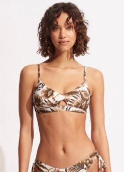 Island In The Sun Bralette - Ecru -Fashion Swimwear Store 31260 946 Ecru 3