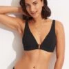 Willow Longline Tri - Black -Fashion Swimwear Store 31268 924 Black 1