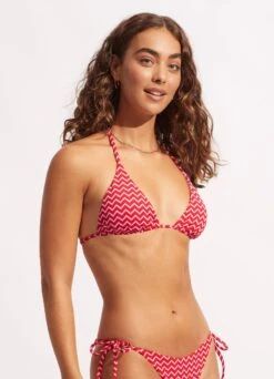 Sienna Slide Tri - Chilli Red -Fashion Swimwear Store 31298 976 Chilli 20Red 4