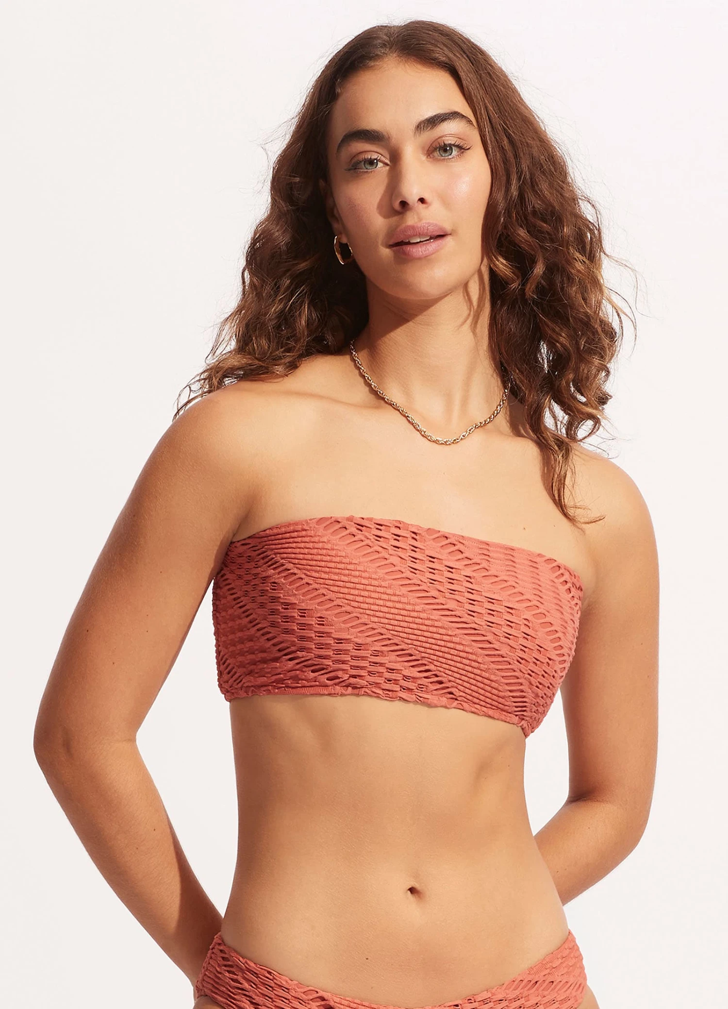Marrakesh Tube Top - Cinnamon 4 Marrakesh Tube Top - Cinnamon - Image 2
