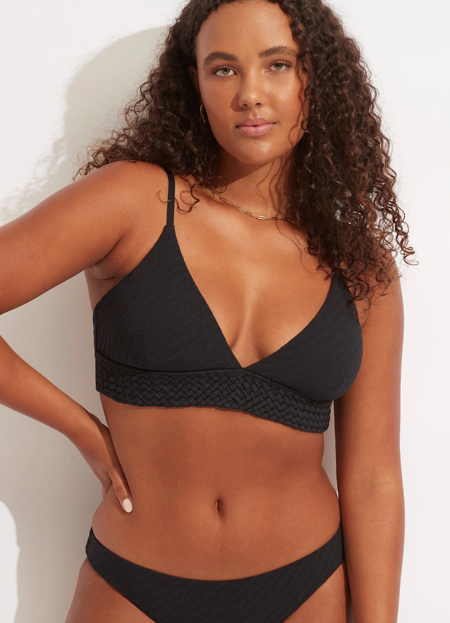 Willow Banded Bralette - Black 7 Willow Banded Bralette - Black - Image 5